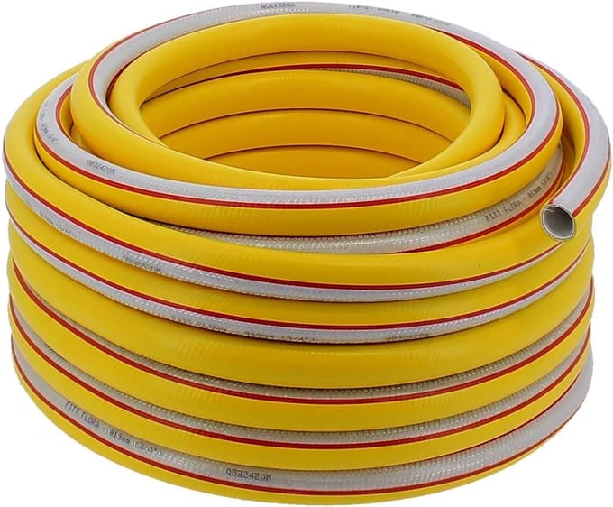 Sterke 5-laags tuinslang 25 meter met 1 inch diameter