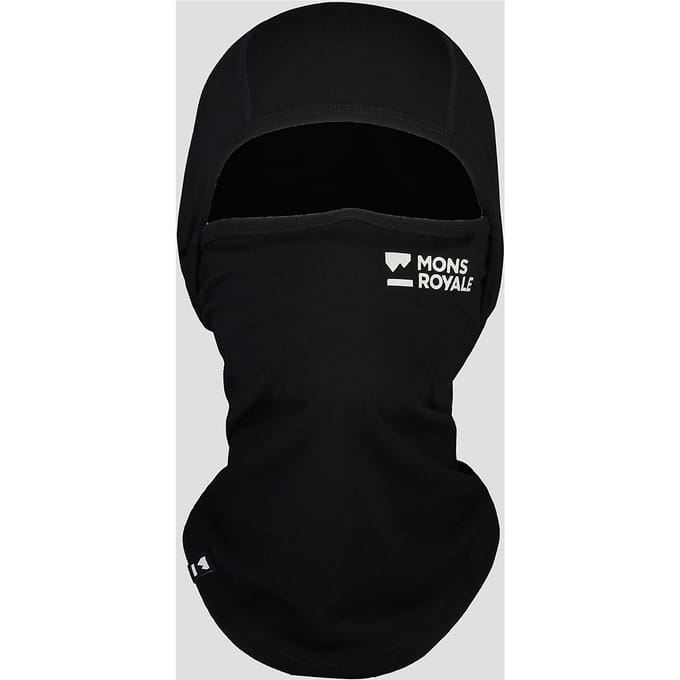 Mons Royale Santa Rosa Merino, balaclava, zwart