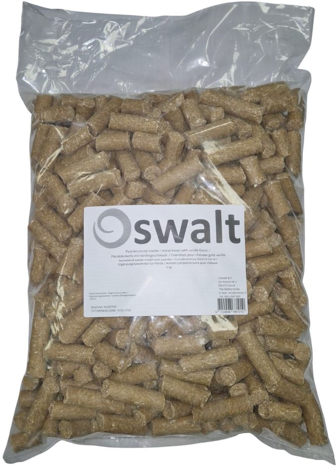 Oswalt Paardensnoep - Vanille smaak - 5KG