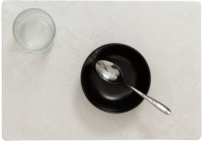 Wicotex-Placemats Amatista wit-Placemat 12stuks