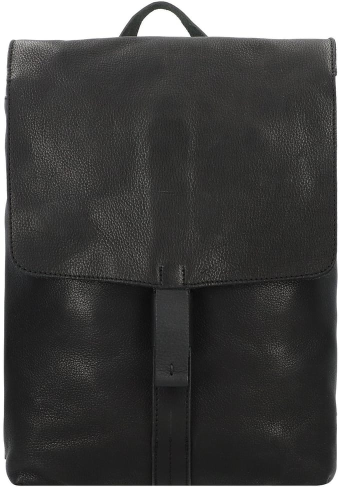 Harold's Lift Stad rugzak Leer 33 cm - schwarz