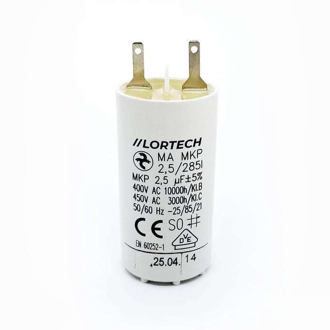 Condensator 2,5µF voor Rolluiken en Jaloezieën