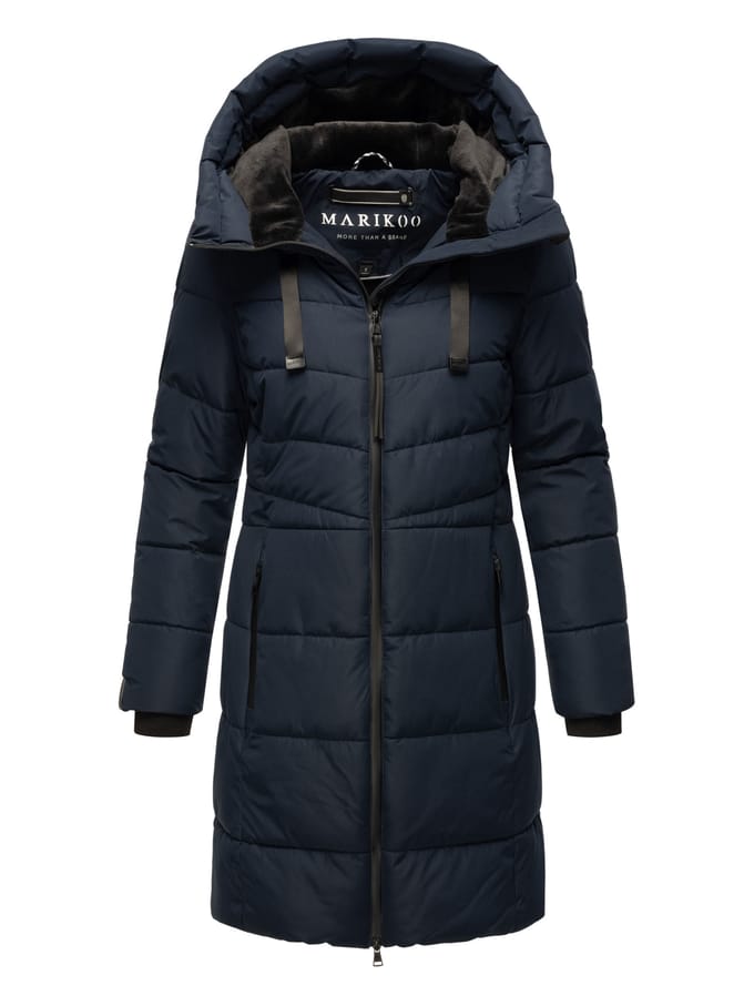 Marikoo Natsukoo dames winterjas – warm, teddyvoering & capuchon