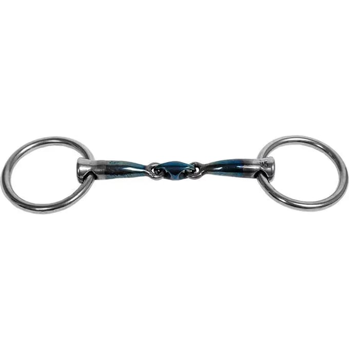 Olijvenbit voor pony Trust Sweet Iron Loose Ring Eliptical