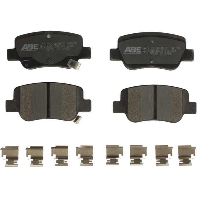 Remblokset ABE C22040, achter