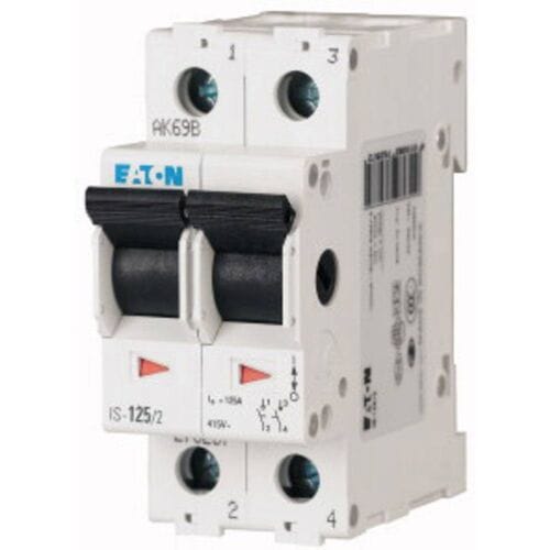 Hoofdschakelaar Grijs 2-polig 40 A 2x NC, 2x NO 240 V/AC Eaton 276271
