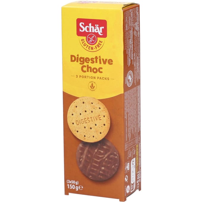 Schär Digestive Choc Glutenvrije Koekjes 150