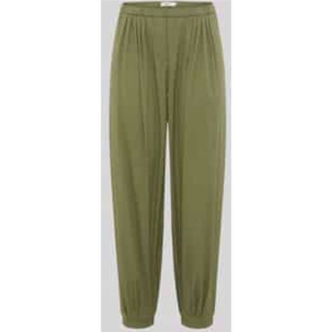 Barrel leg broek van katoenmix model 'MABEL'
