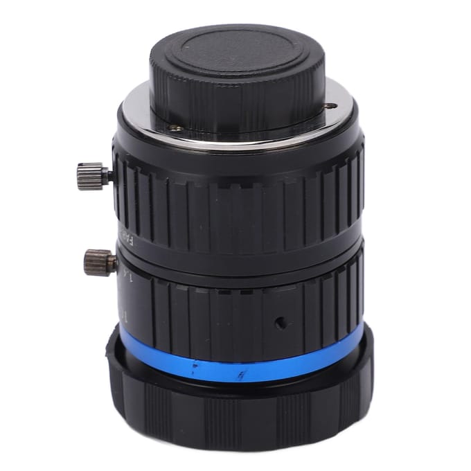1 inch C-mount Lens Hoge Definitie 10 Megapixel Handmatige Iris Lens 35mm Brandpuntsafstand voor Industrieel gray