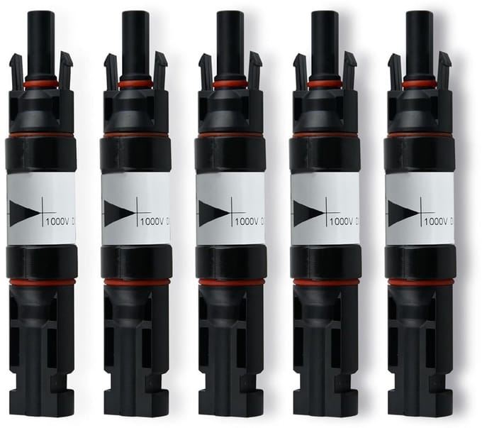 5 Paar Waterdichte Zonnepaneel Stekkers voor Zonne-installatie IP67