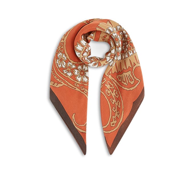 Summum Scarf Satin Sjaals Multicolor 8s1107-8617
