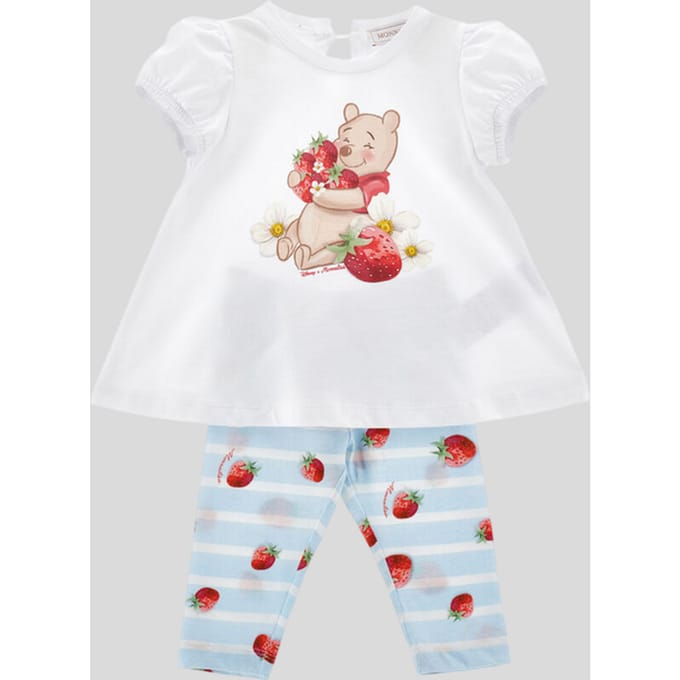 complete winnie de poeh meisje wit-celeste