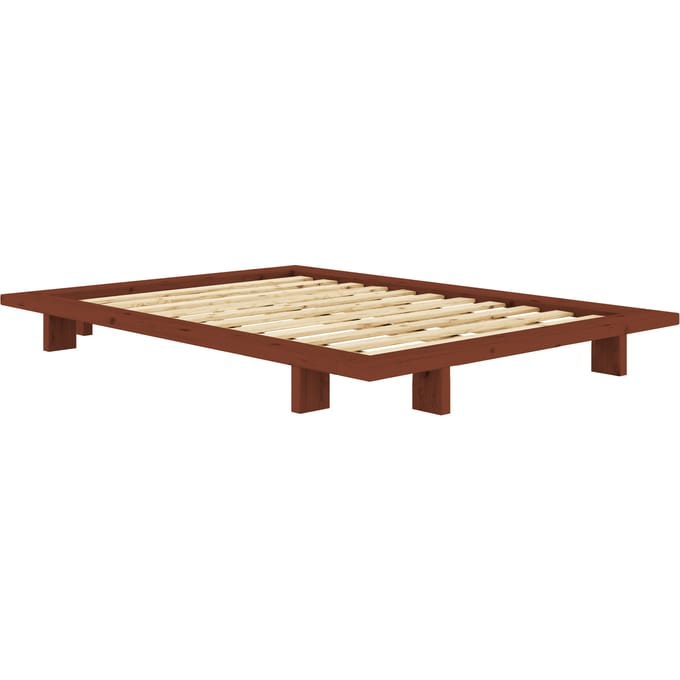 Karup Japan bed - KarupDesign408TerraRed - 140 x 200 cm