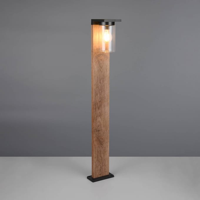 TRIO ARDILA - Paalverlichting - Hout element - excl. 1x E27 4 W - - Buitenverlichting - IP44