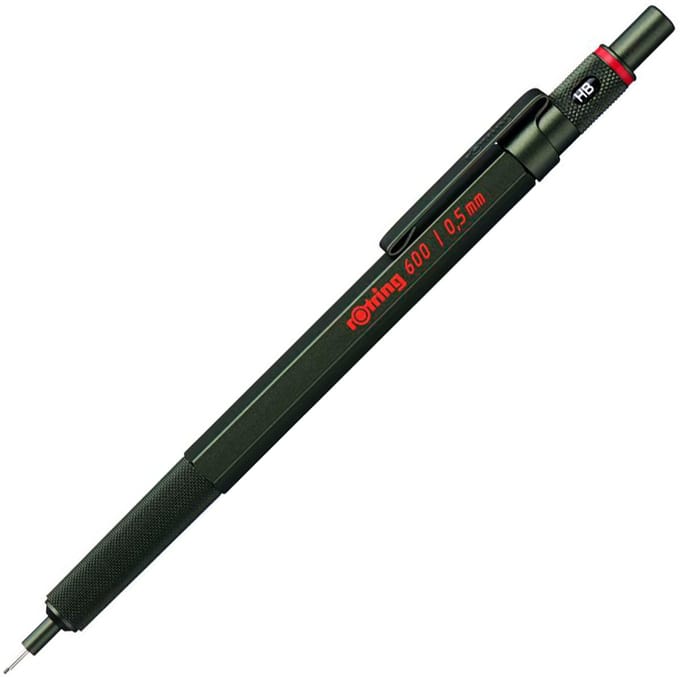 rOtring 600-vulpotlood - 0,5 mm - Groene behuizing