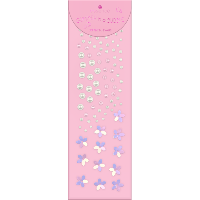Essence Glimmer In A Bubble 3D Face Jewels 01 Glimmer Glow Up 100 st