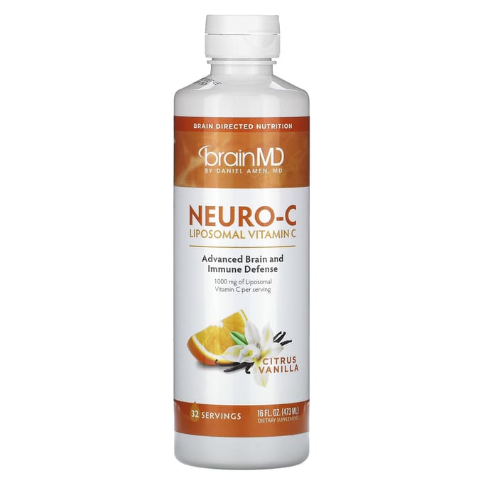 BrainMD, Neuro-C, Agrumes Vanille, 16 fl oz (473ml)