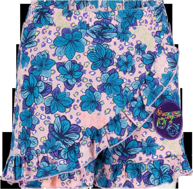 4PRESIDENT Rok Meisjes - Sweet flower AOP - Maat 116