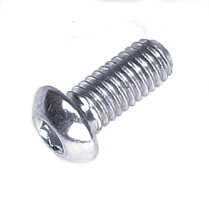 Oval head screw 6x14