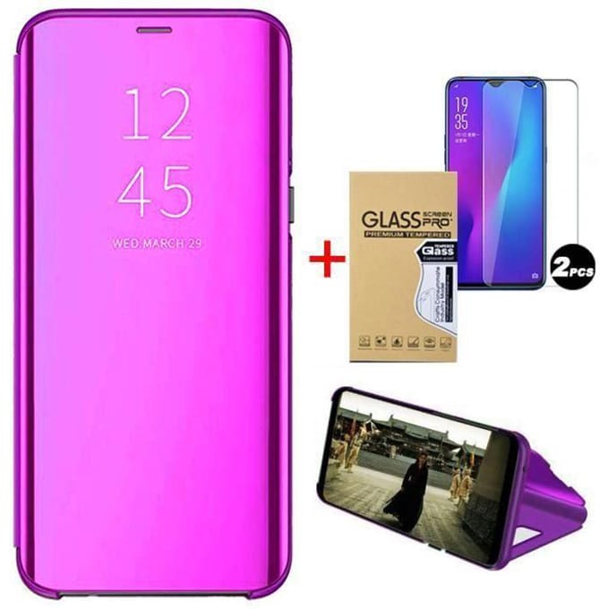 Étui - SENSBUN - Samsung Galaxy S21 Plus (5G) - Antichoc - Verre Trempé - Pourpre violet