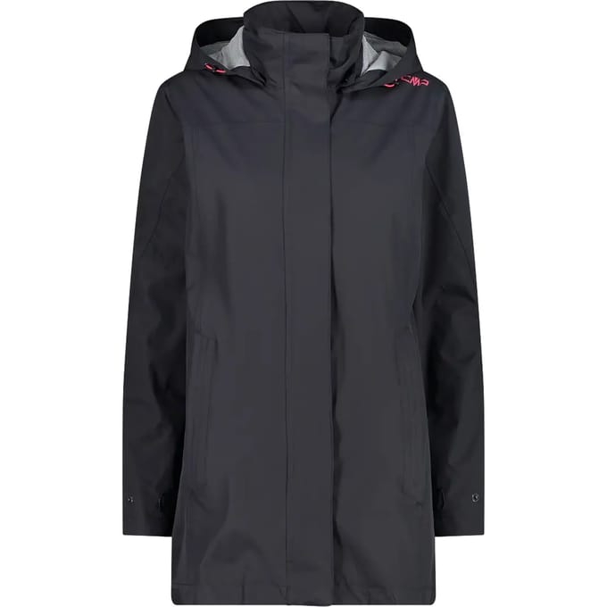Dames waterdichte h hoodie met drukknoopjes CMP