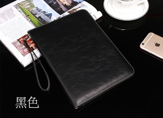 Luxe Smart Hoes voor iPad Mini 4 / Mini 5 (2015/2019) (7.9-inch) _ Zwart