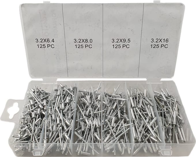 Assortiment Blindklinknagel 500 pcs - FD6046