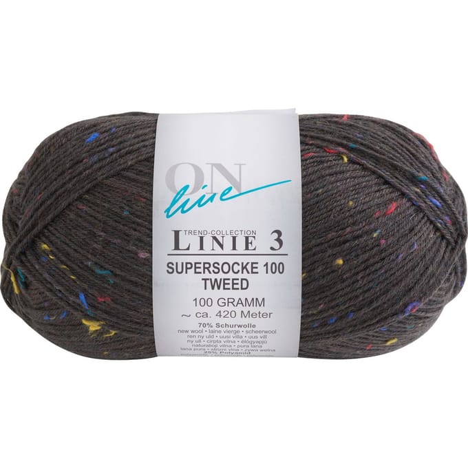 ONline Supersocke Tweed, lijn 3 - Kleur 806