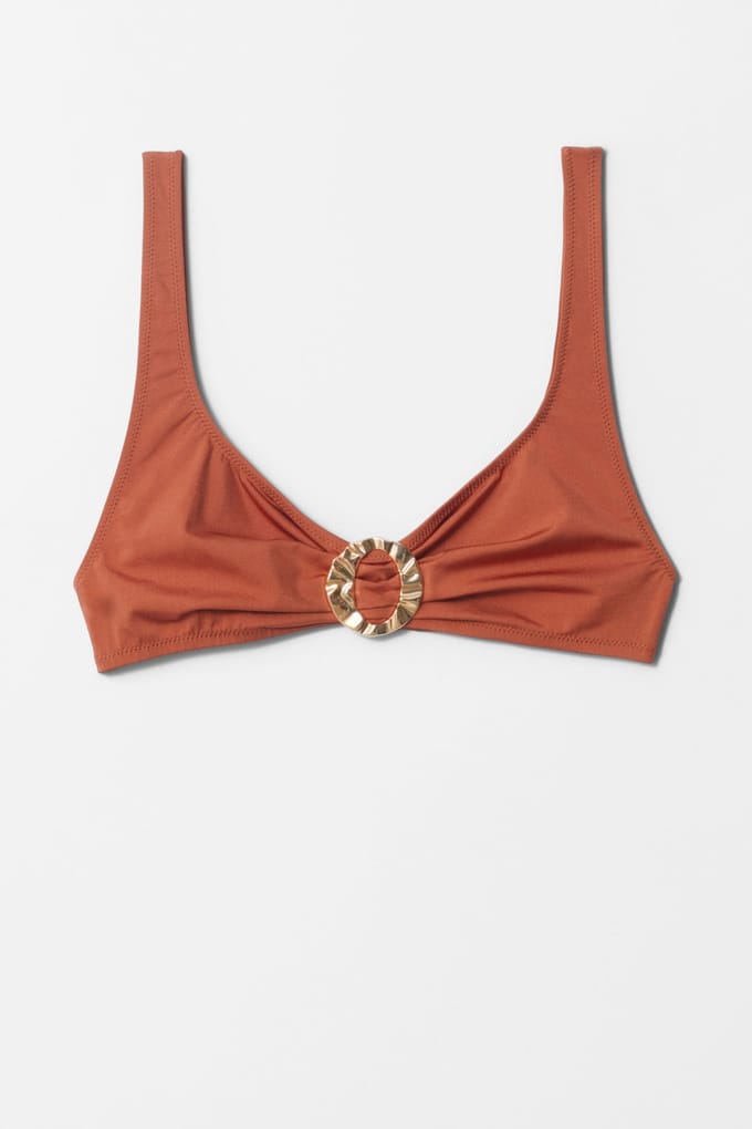 & Other Stories Auriane Triangle Orange Taglia: 38 | Bikini Outlet | Donna | Arancione