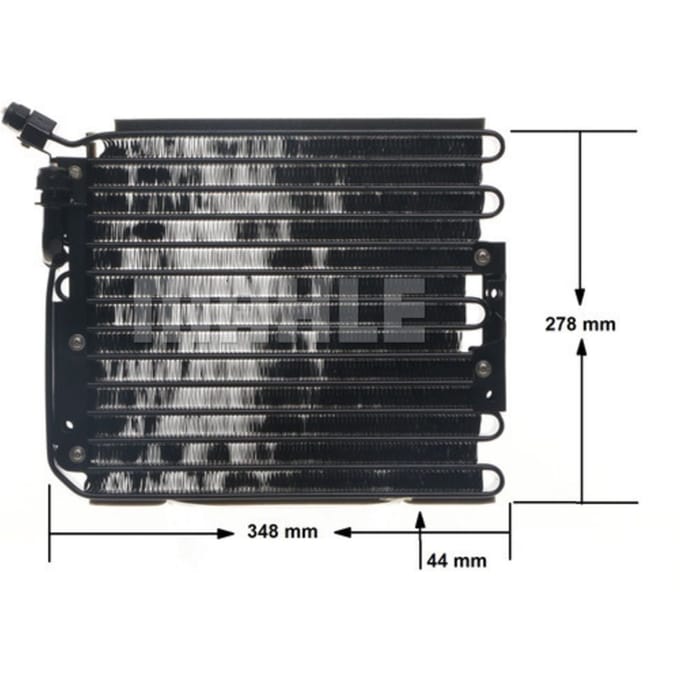 Condensator, airconditioning MAHLE AC 316 000S