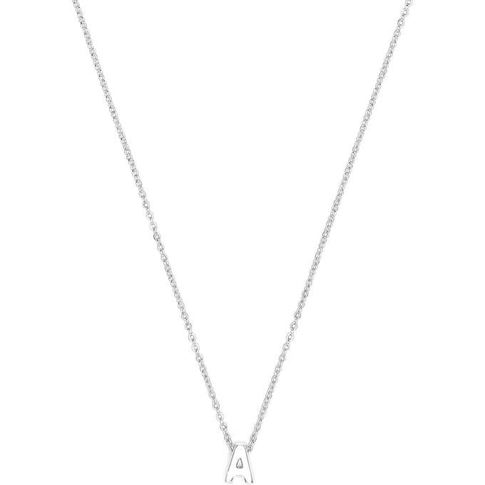 Luxenter Ketting met zilveren afwerking - Alphabet