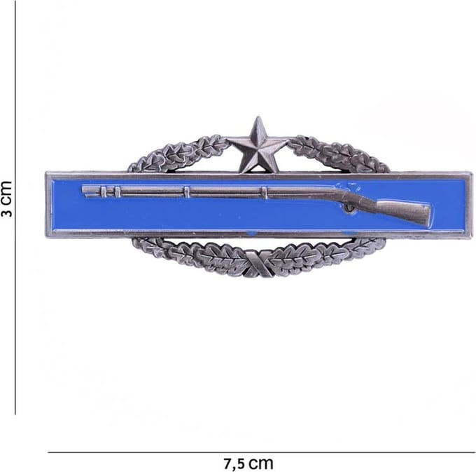 Embleem metaal Infantry badge 2th award pin