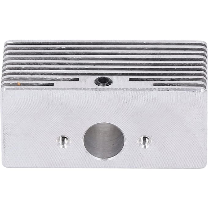 Hot End Koellichaam Aluminiumlegering 3D Printer Extruder Hot End Warmteafvoerblok voor Neptune4 white