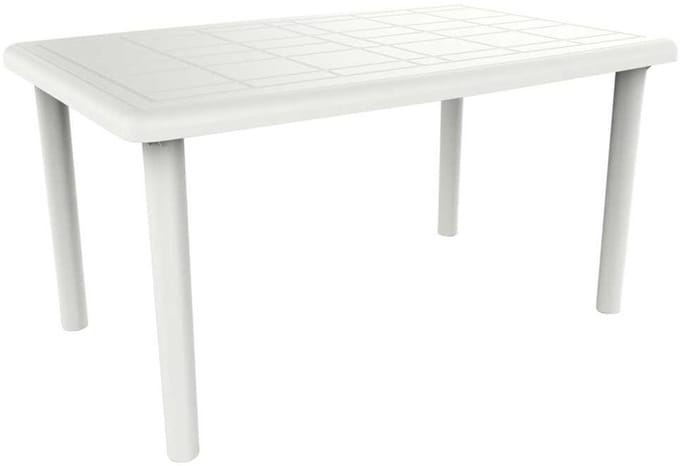 Resol Olot 140x90 Cm Tuintafel Zilver