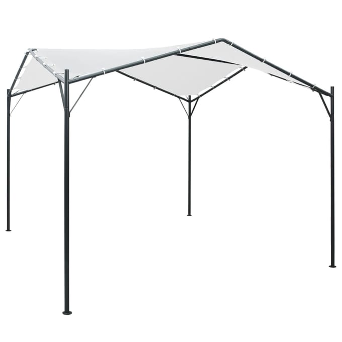 vidaXL - Prieel - 180 - g/m² - 3x3x2,6 - m - wit