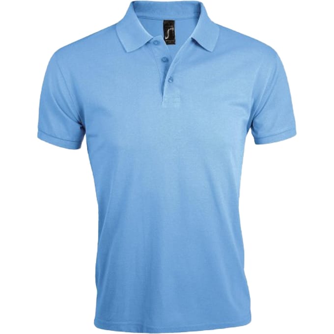 SOLS Heren Prime Poloshirt (Hemelsblauw)