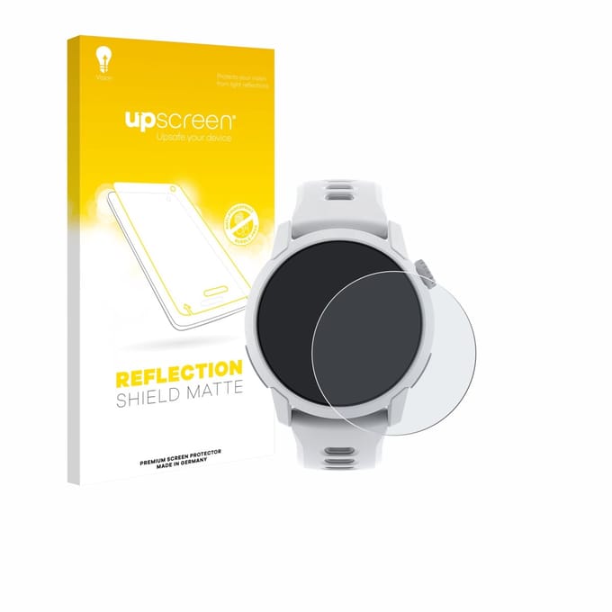 upscreen - Screenprotector voor Coros Pace 2/ 4 - Folie Beschermfolie anti glare matte