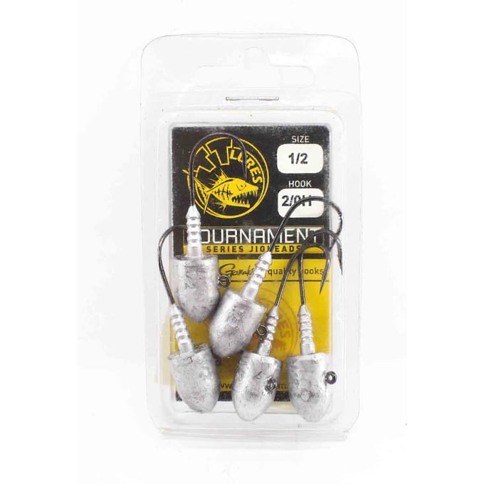 Tackle Tactics TT Tournament Jig Head 1/2 oz 2/0H 5/pak (8485)