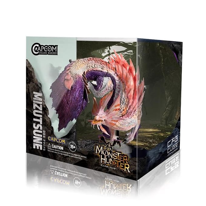 Monster Hunter Équipe de Capture CUBE2 Éclat Cramoisi Valstrax Gore Magala MAGNAMALO Mizutsune Dragon Monstre Modèle Modèle Jouets gray