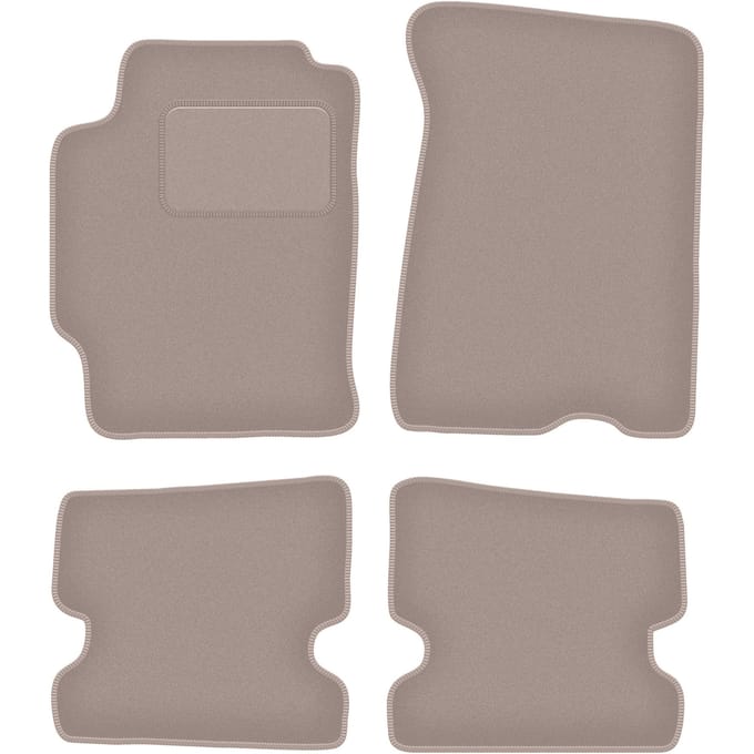 Beige velours matten voor: Ford Probe MK2 coupé (1993-1997)