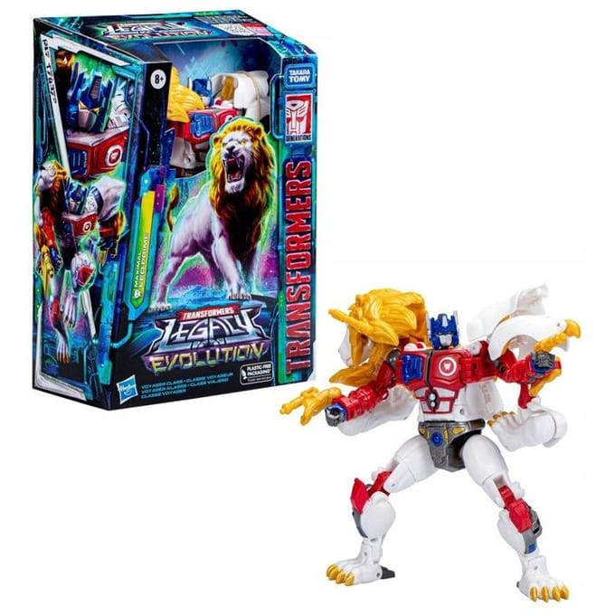 Transformers Legacy Evolution Voyager Class - Maximal Leo Prime - 18 cm - Actiefiguur