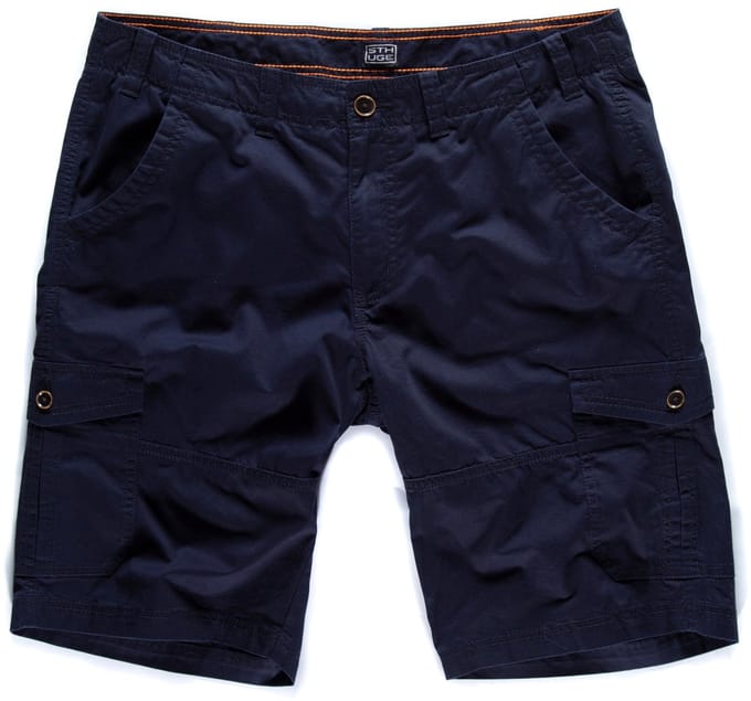 STHUGE - Heren - korte herencargobroek regular fit - Donkermarine - Maat 56