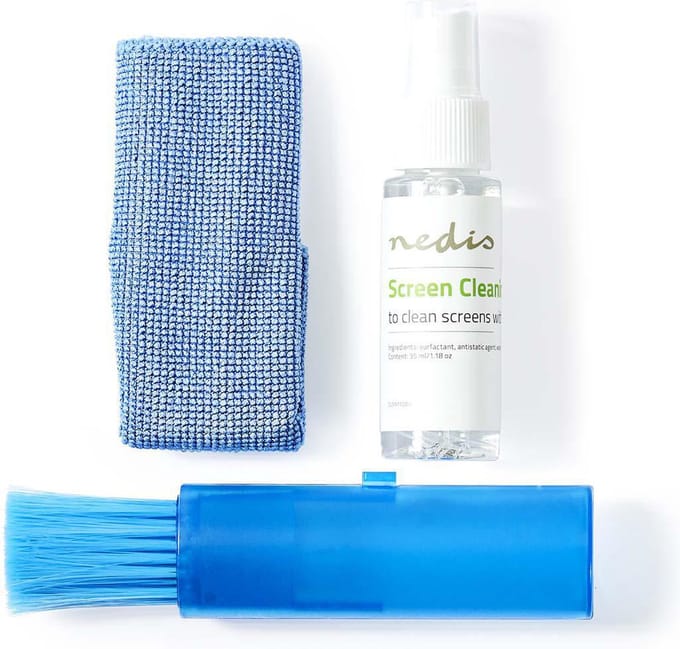 Nedis Schermreiniger - Spray - 35 ml - Notebook / Smartphone / Tablet / TV-Scherm - Wisser inbegrepen