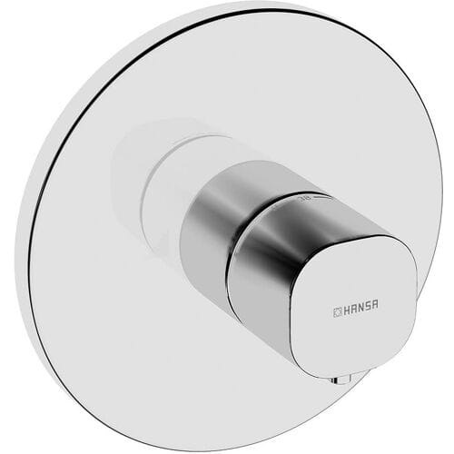 Hansaliving thermostatic shower function unit without volume control, round rosette 88669501