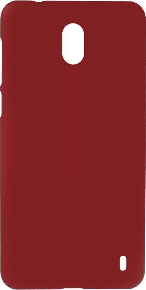 Shop4 - Geschikt voor Nokia 2 Hoesje - Harde Back Case Rood
