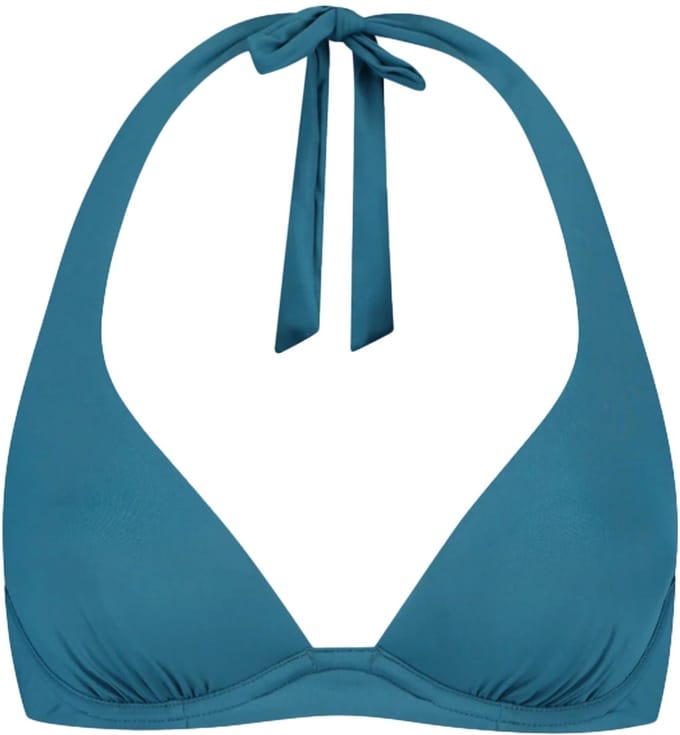 Beachlife padded wired bikini top in de kleur groen.