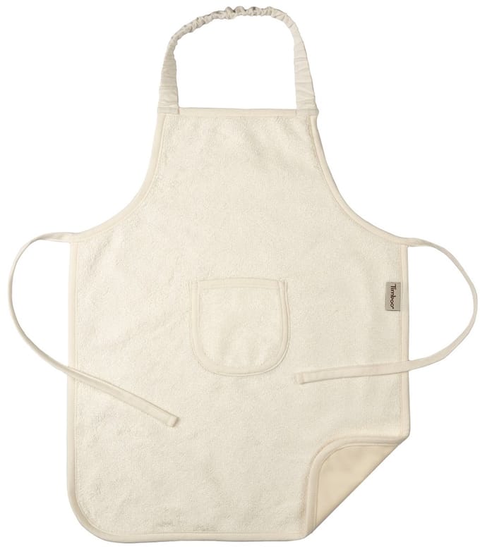 Timboo - KIDS' APRON - Waterproof - 38x49cm - DAISY WHITE