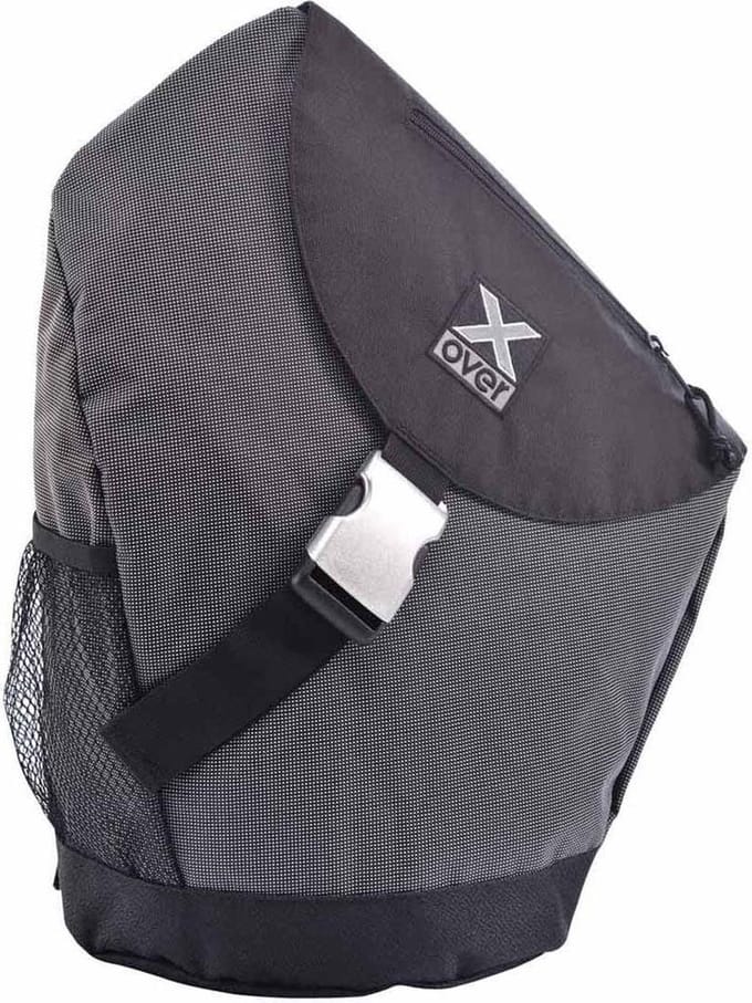 X-Over Steel Pointed Black L