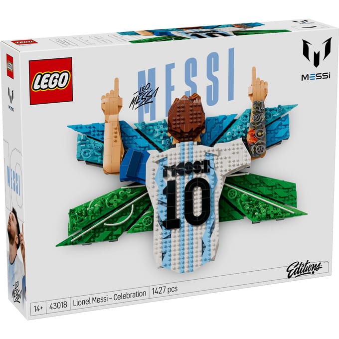 LEGO Editions 43018 LEGO® Editions Lionel Messi 3D-kunst