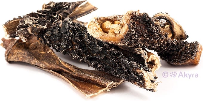 Akyra Runderpens - Natuurlijk gedroogde hondensnack - 250 gram